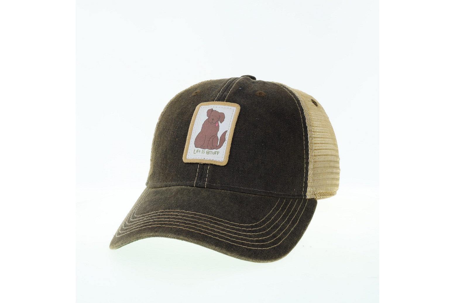 LIG Old Friend Trucker Dog Hat