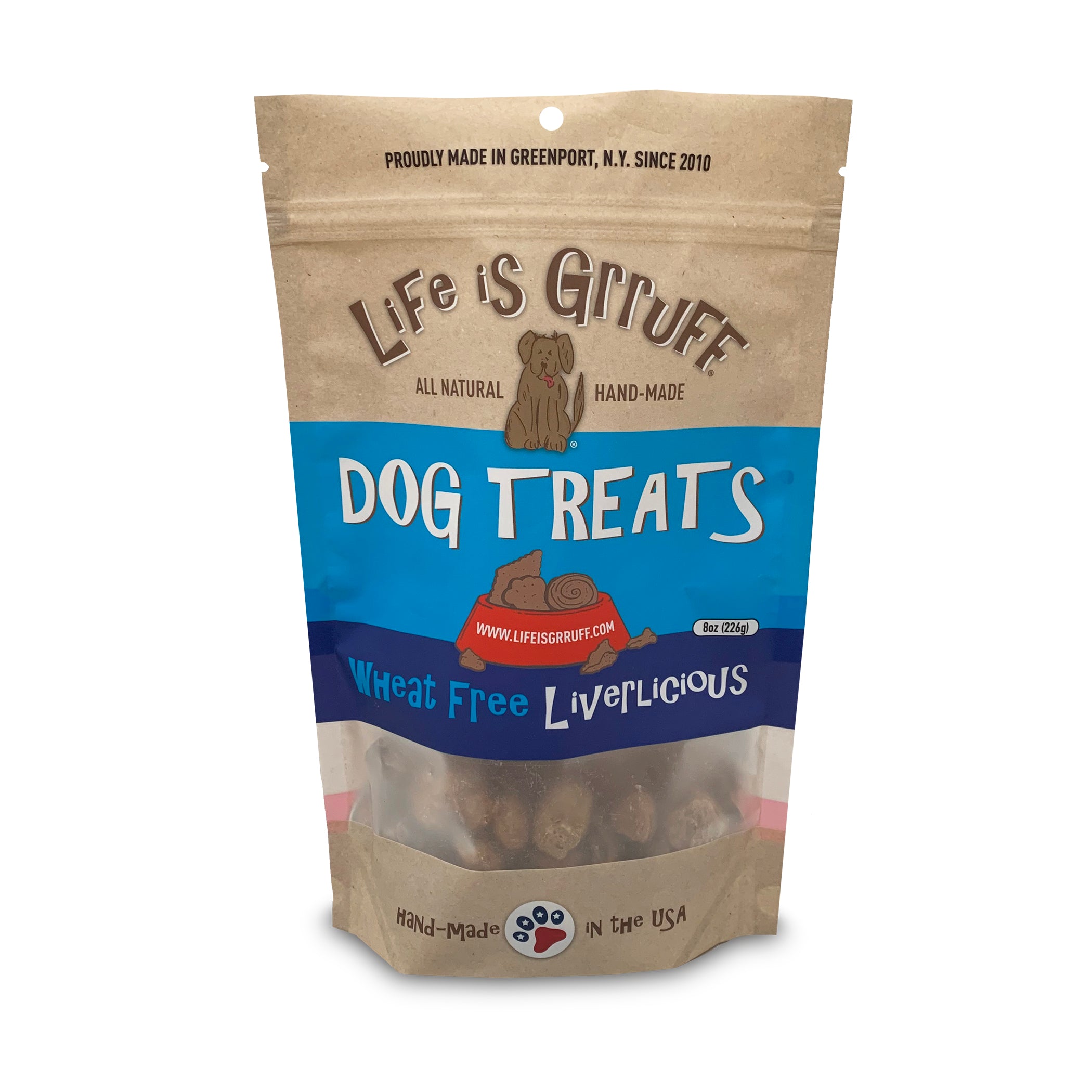 Life Is Grruff Dog Treats - Wheat Free Liverlicious
